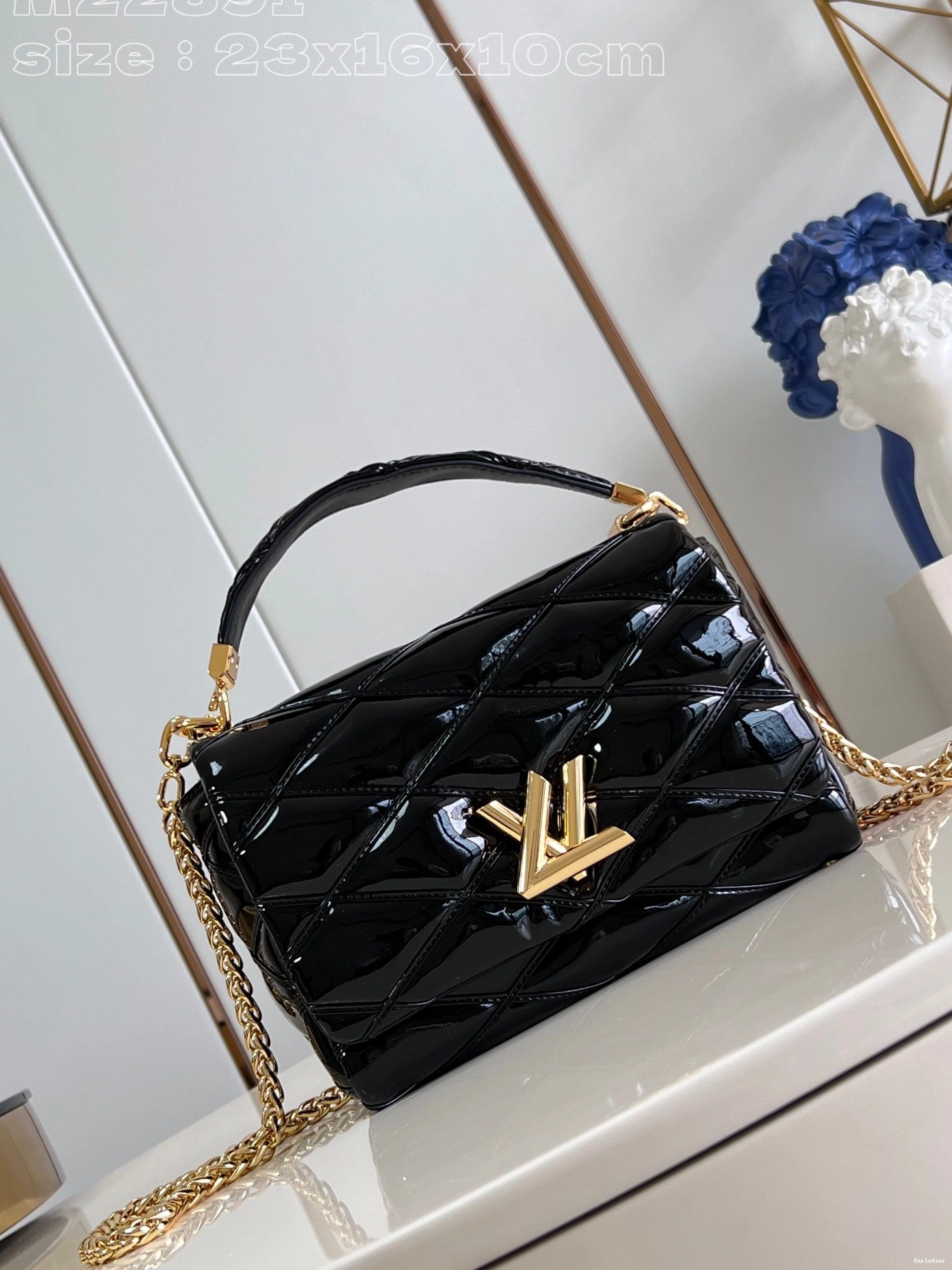 Rep ladies Pico VUITTON GO-14-23*16*10CM LOUIS 0811